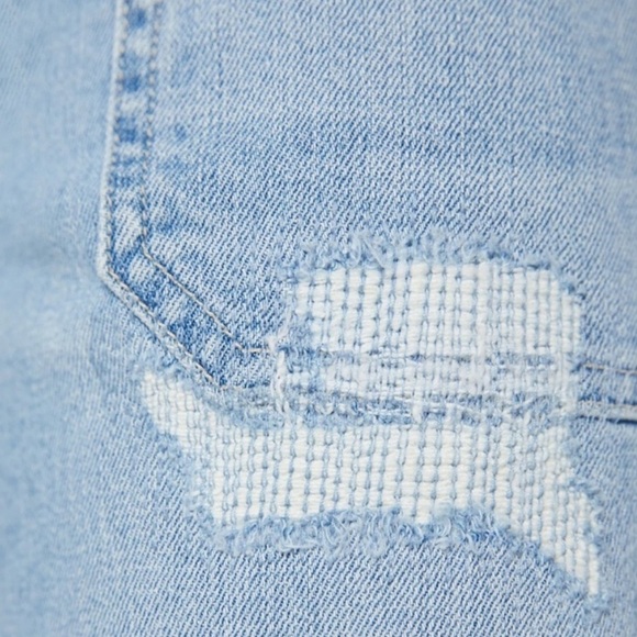 NWT MOTHER The Patch Rambler Ankle Chew jeans in Norway Jose 31 - Picture 4 of 14